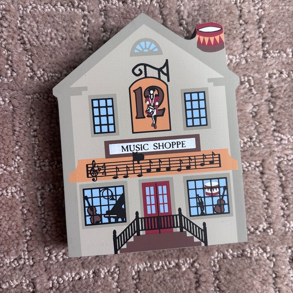 The Cats Meow Village Twelve Days Of Christmas Incomplete Set VTG 2000 *READ* - Picture 10 of 11